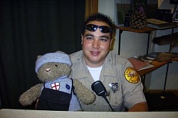 Woop Woop Bear and law enforcement officer usa